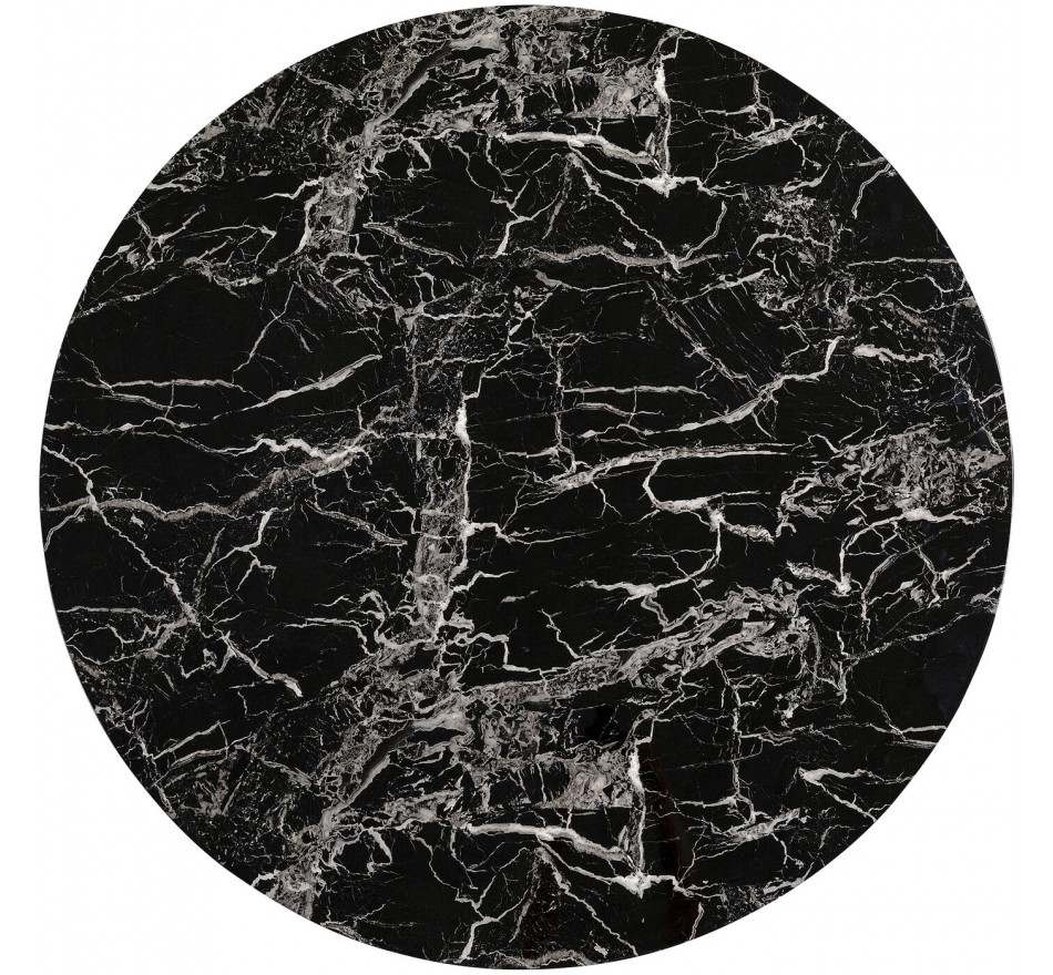 Tafelblad Schickeria marmerprint zwart Kare Design