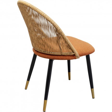 Chair Danza orange Kare Design