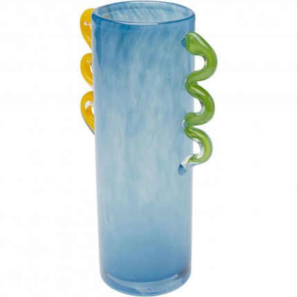 Vase Manici blue 29cm Kare Design