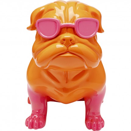 Deco Fashion bulldog pink 37cm Kare Design