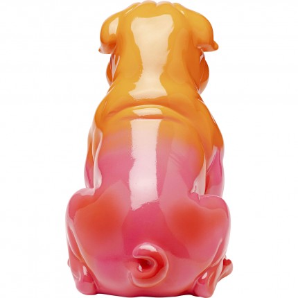 Decoratie Fashion bulldog roze 37cm Kare Design