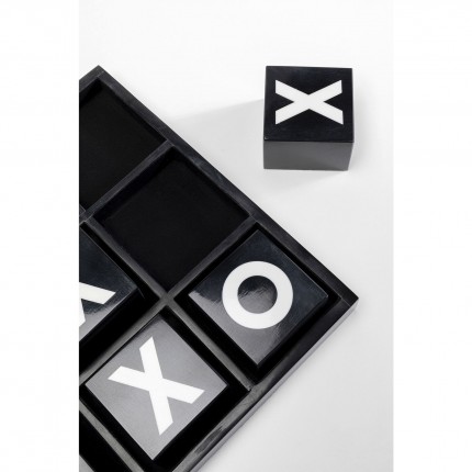 Game Tic Tac Toe black and white Kare Design