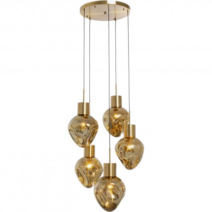 Hanglamp Supernova goud Ø50cm Kare Design
