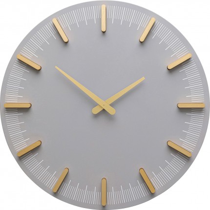 Wall clock John grey Ø40cm Kare Design