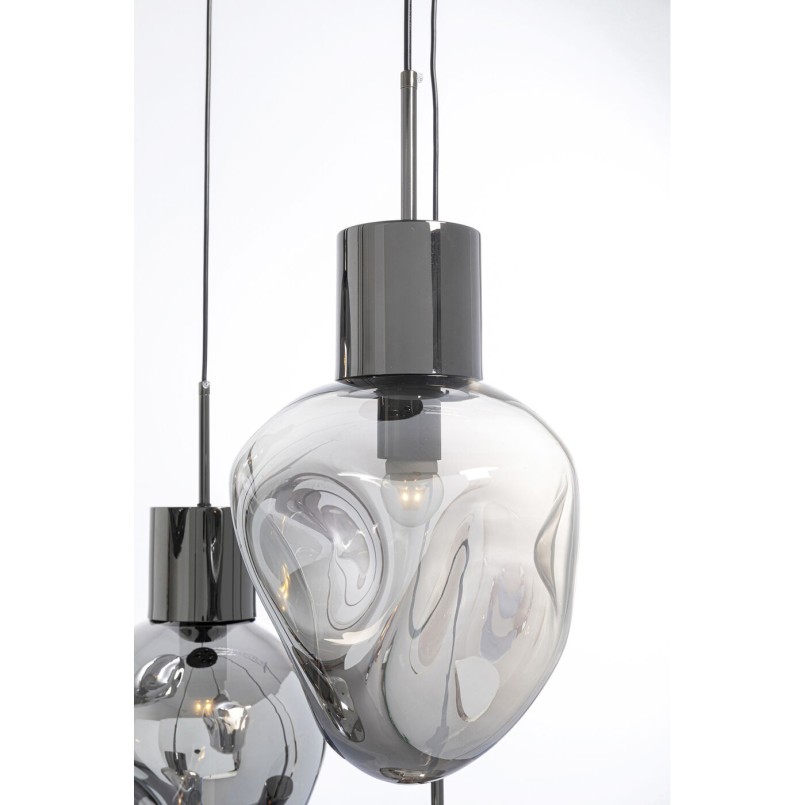 Suspension Supernova Smoky Cinque Ø50cm