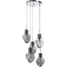 Suspension Supernova Smoky Cinque Ø50cm