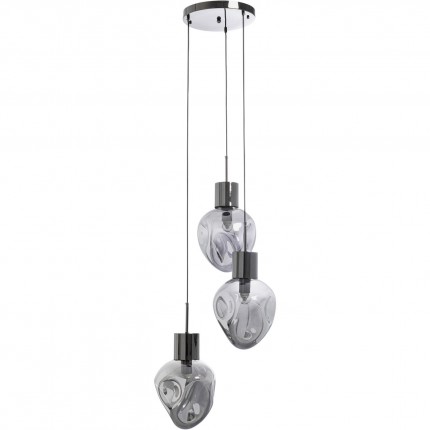 Suspension Supernova 45cm argentée Kare Design
