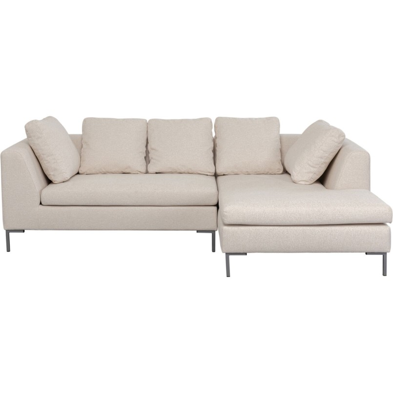 Canapé d angle Gianni XS crème droite