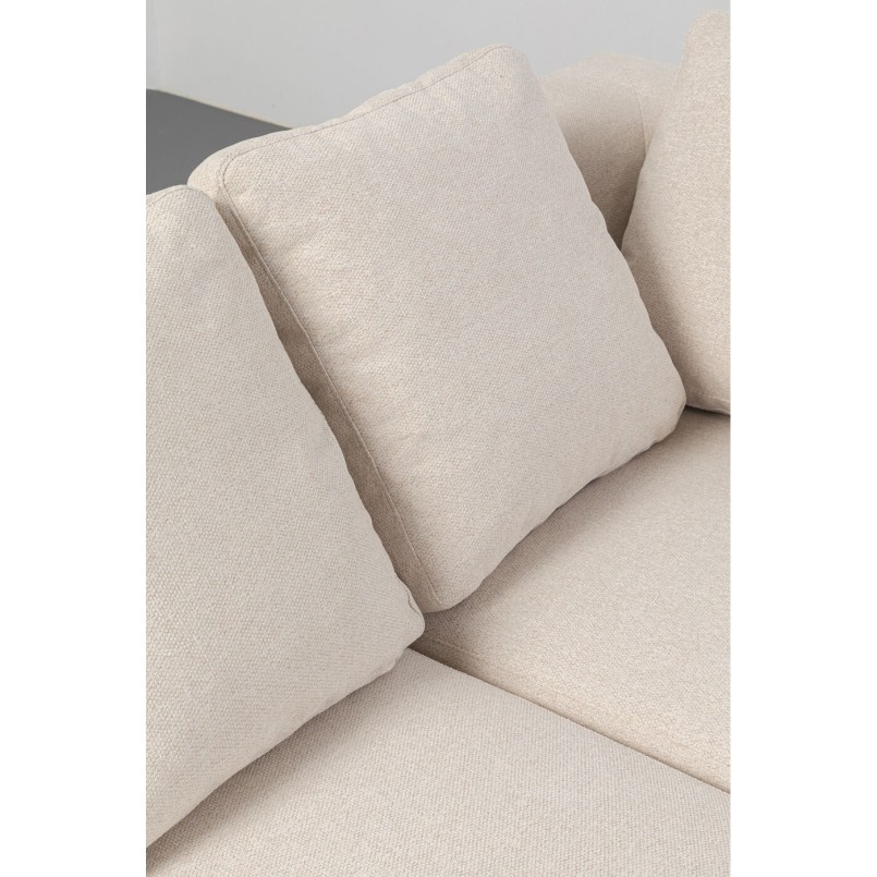 Canapé d angle Gianni XS crème droite