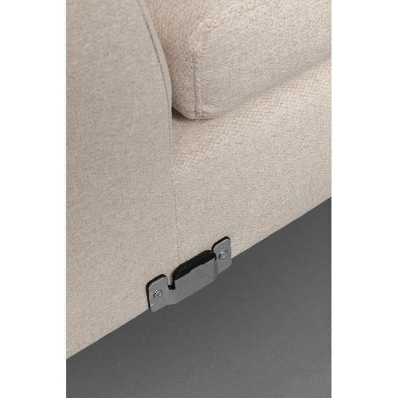 Canapé d angle Gianni XS crème droite