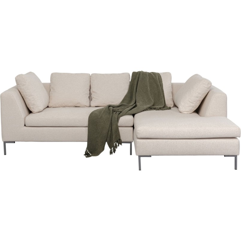 Canapé d angle Gianni XS crème droite