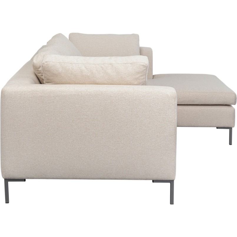 Canapé d angle Gianni XS crème droite
