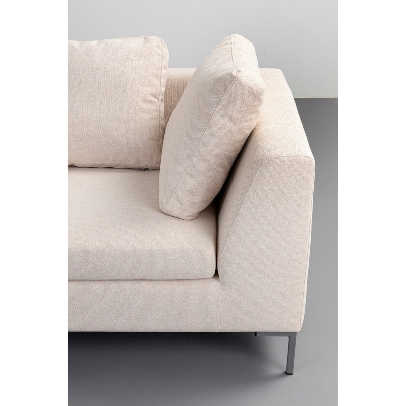 Canapé d angle Gianni XS crème Gauche