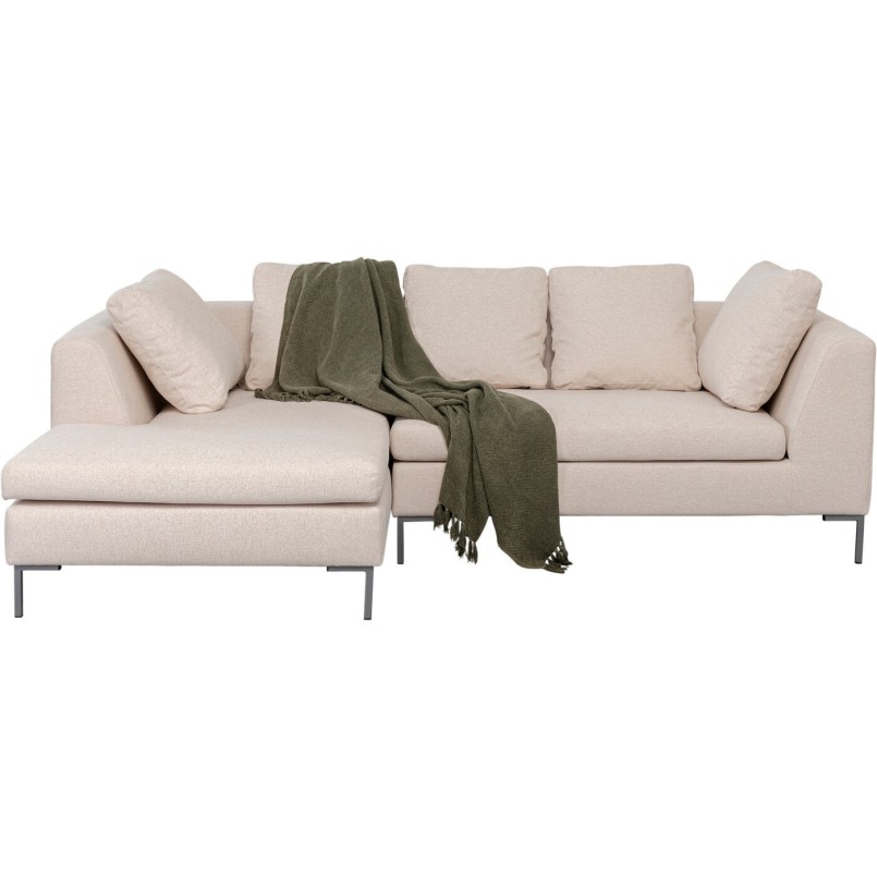 Canapé d angle Gianni XS crème Gauche