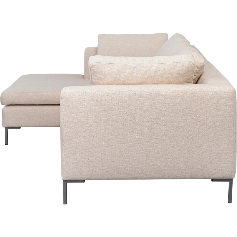 Canapé d angle Gianni XS crème Gauche