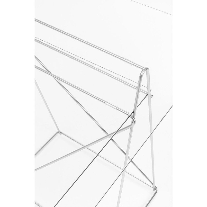 Tréteaux - bureau Polar chromé (set de 2)
