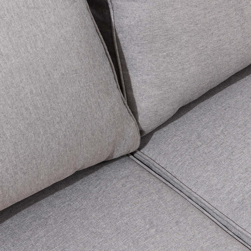Salon de jardin noir et gris - Holiday - Kare Design
