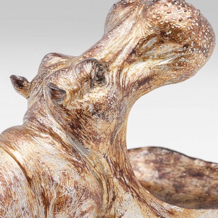 Coupe hippopotame cuivré Kare Design