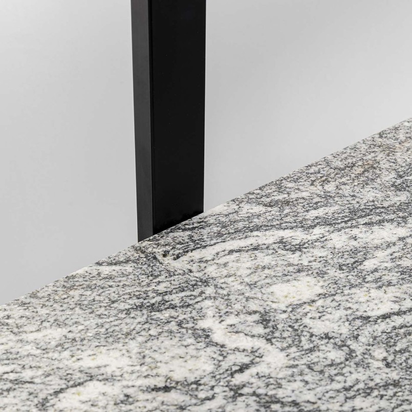 Étagère en granite gris et blanc - Okinawa - Kare Design