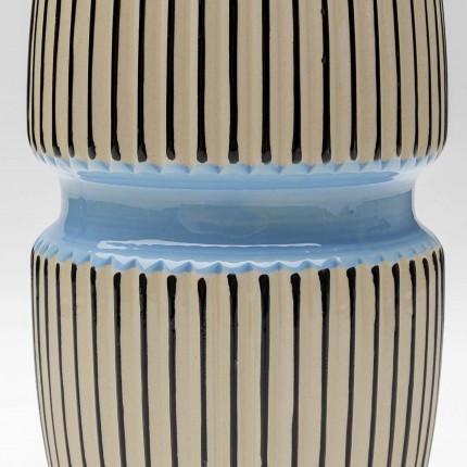 Vase Calabria blue 31cm Kare Design