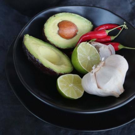 Kommen Organic Ø15cm zwart (4/set) Kare Design