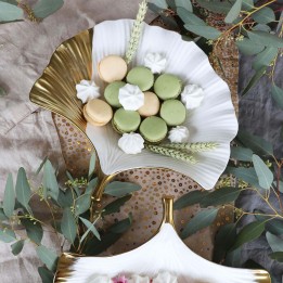 Ginkgo leaf cutter gold side - Kare Design