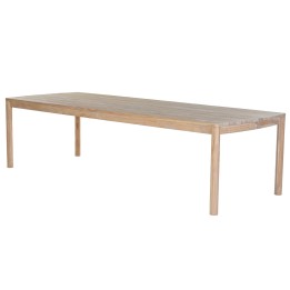 Table de jardin en teck massif - Tunis - Gescova