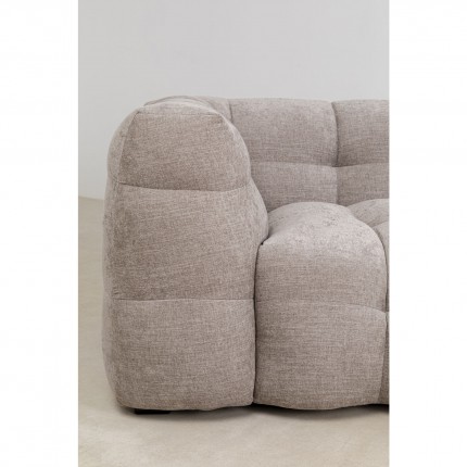 Sofa Salamanca 3-seater brown Kare Design