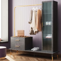 Black and gold closet - La Gomera - Kare Design