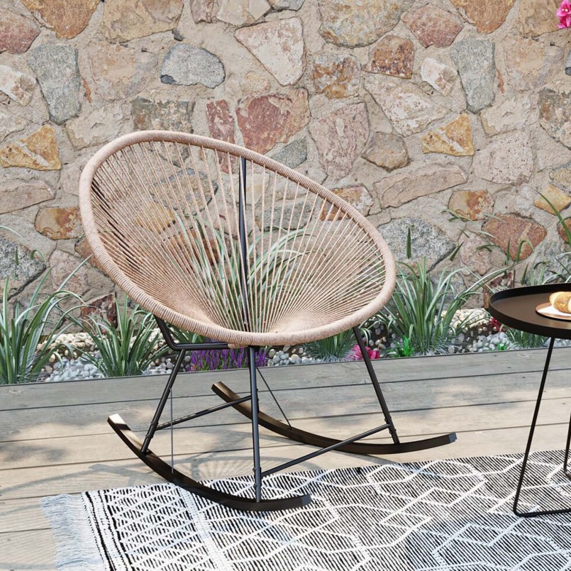 Fauteuil à bascule de jardin - Acapulco - Kare Design