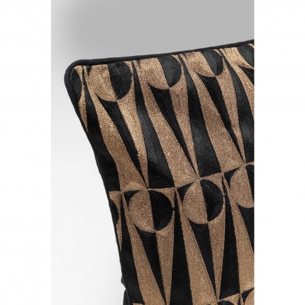 Cushion Arlecchino brown Kare Design