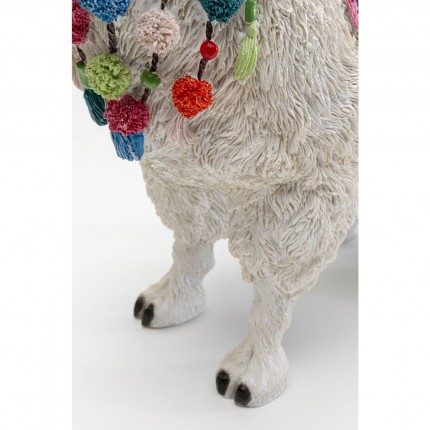 Deco white alpaca tassels Kare Design