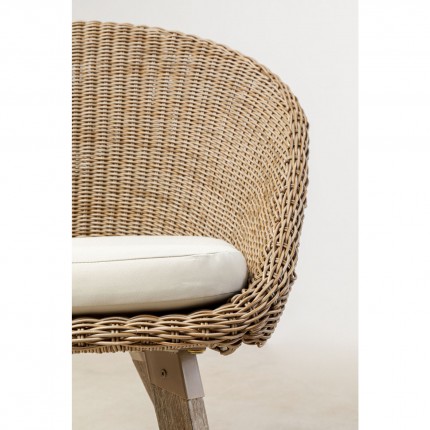 Outdoor chair with armrests Mahalo Kare Design