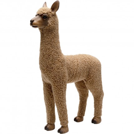Decoratie alpaca bruin 48cm Kare Design