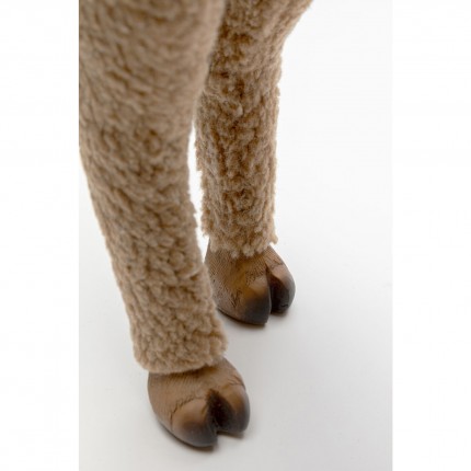 Deco alpaca brown 48cm Kare Design