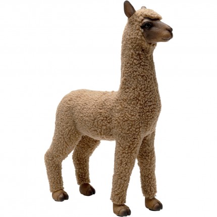 Decoratie alpaca bruin 38cm Kare Design