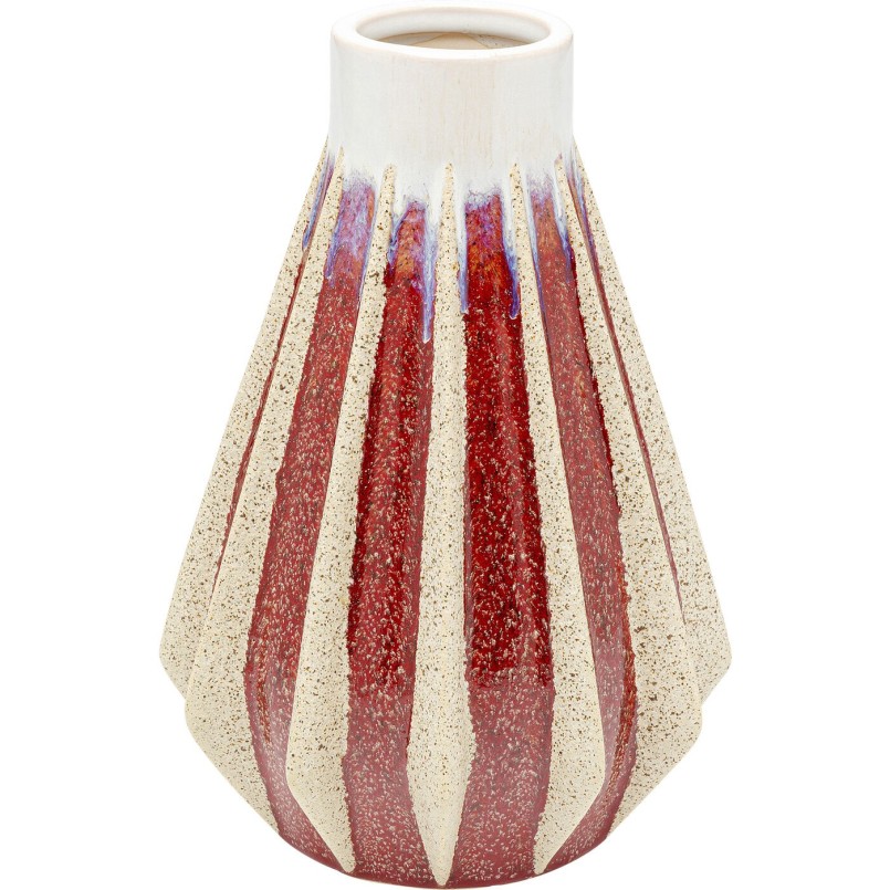 Vase Tic Tac rouge 24cm