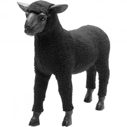 Deco black lamb 37cm Kare Design