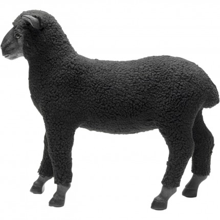 Deco black lamb 37cm Kare Design