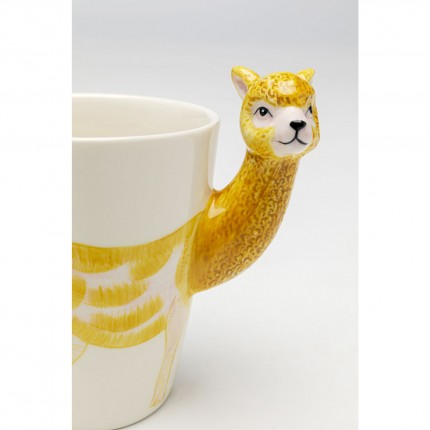 Mokken alpaca geel (4/set) Kare Design