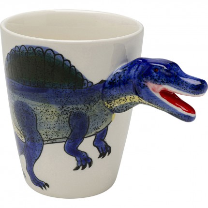 Mokken dinosaurus blauw (4/set) Kare Design