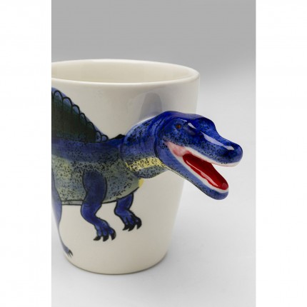 Mug dinosaur blue (4/set) Kare Design