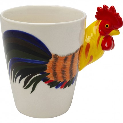 Mug rooster (4/set) Kare Design