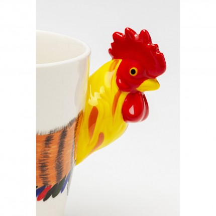 Mug rooster (4/set) Kare Design