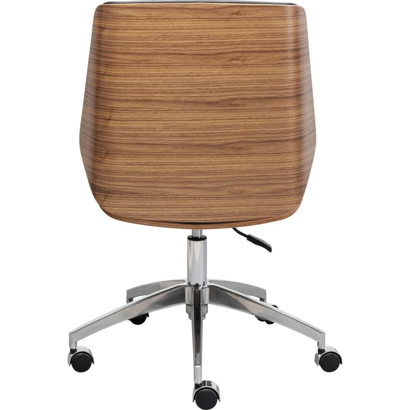 Chaise de bureau Rouven noire Kare Design