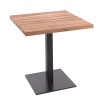 Square outdoor high table - Lucie - Gescova