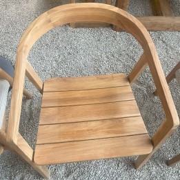 Chaise de jardin en teck - Cabrini - Gescova