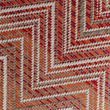 Carpet Zigzag red 330x230cm Kare Design