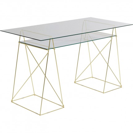 Desk base Polar gold (2/set) Kare Design
