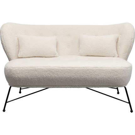 Sofa Jacky Teddy 2-zits wit Kare Design